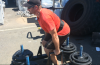 Jason "3 minute man" Holmes at Strongman Training