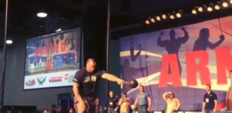 Thor bjornsson doing weight for height